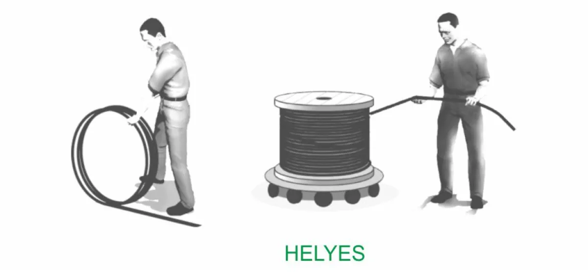 Sodronykötél helyes csévélése Acélsodronykötél szakszerű és helyes csévélése és letekercselése a kötéldobról