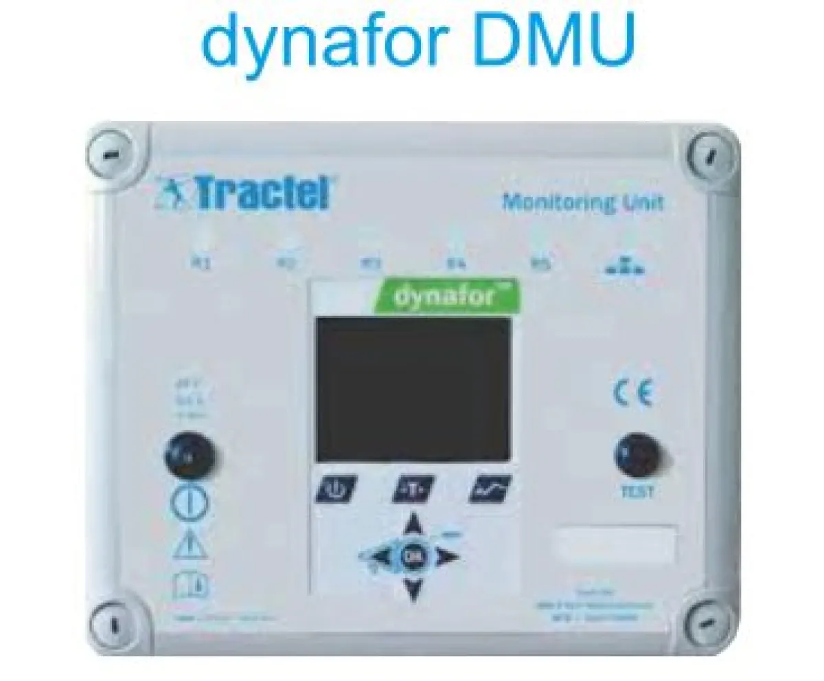 Tractel dynafor™ DMU ipari darutechnikai kapcsolómodul | Texem Tractel dynafor™ DMU terhelésvédelmi egység emelőgépek és daruk automatizált biztonsági leállításához | Texem