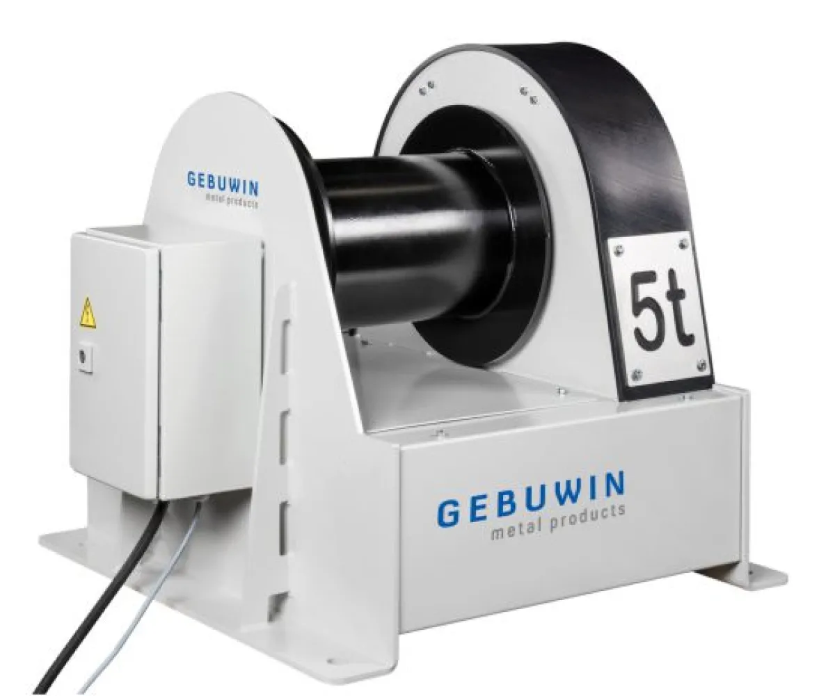 Gebuwin LS kis sebességű precíziós elektromos csörlő | Texem Gebuwin LS típusú robusztus ipari lassú járású villamos emelőcsörlő automatikus zsírzórendszerrel és 24 V-os függőkapcsolóval | Texem
