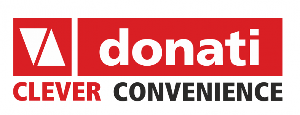 Donati clever convenience márkalogó Donati étékesítés előtti és utáni szolgáltatások a Texemtől